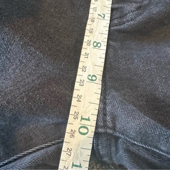 👉 🔥 KANCAN Black High Rise Skinny Jeans | Shark Bite Hem | Button Fly | 0/23 - Picture 10 of 13